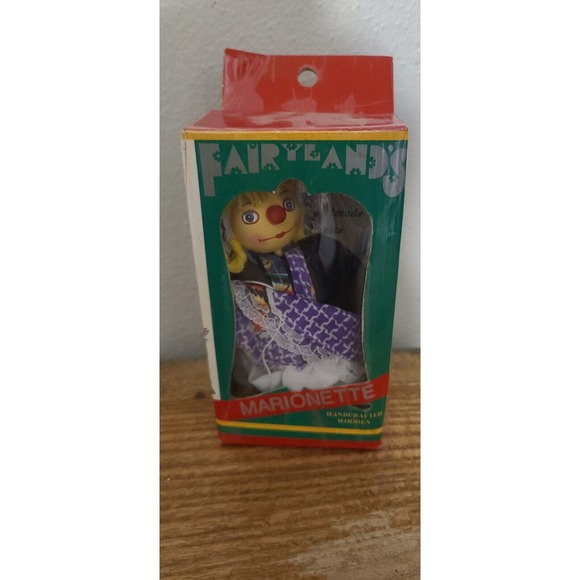 Vintage Marionette by Fairyland International With Box - Picture 7 of 7
